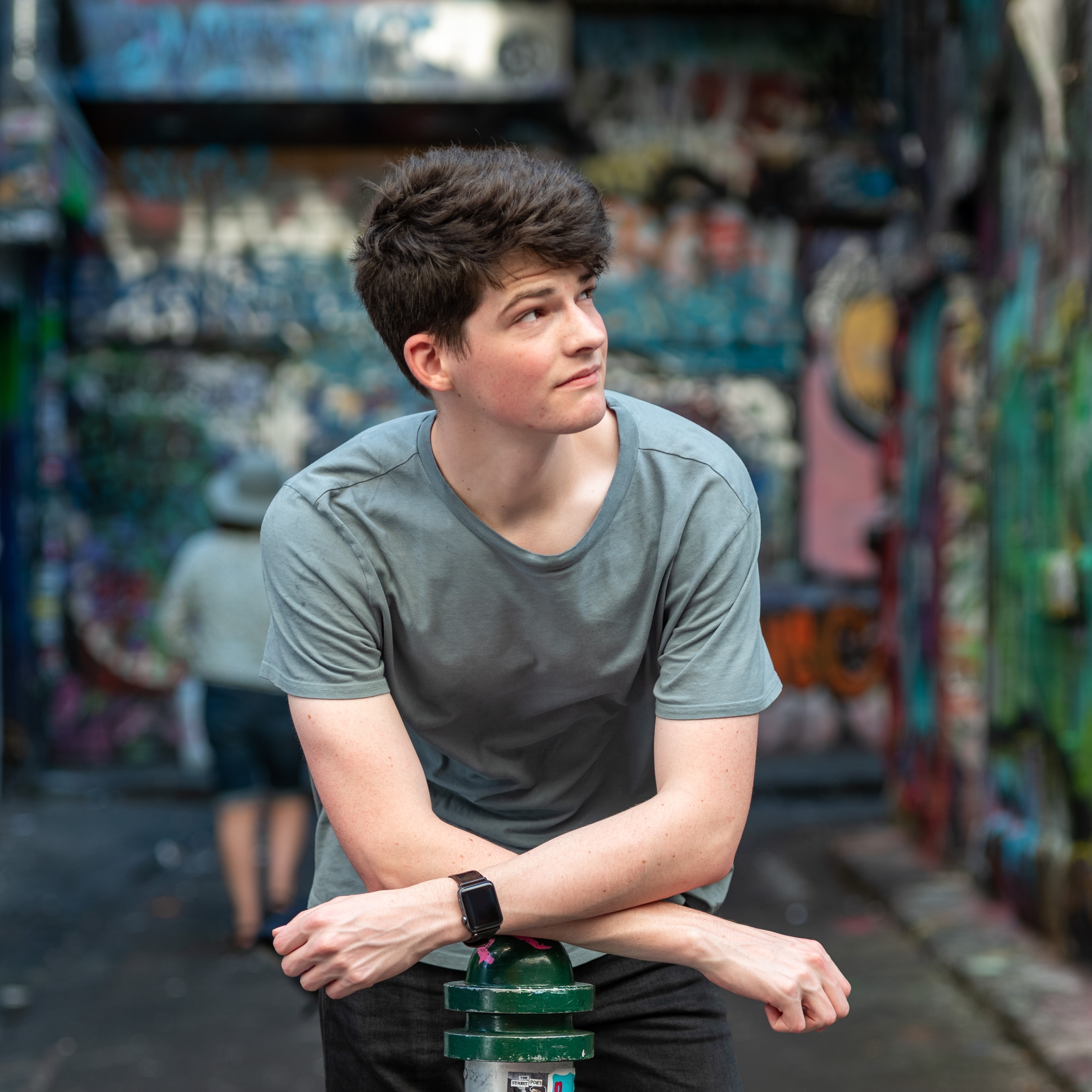 Carter in an ally